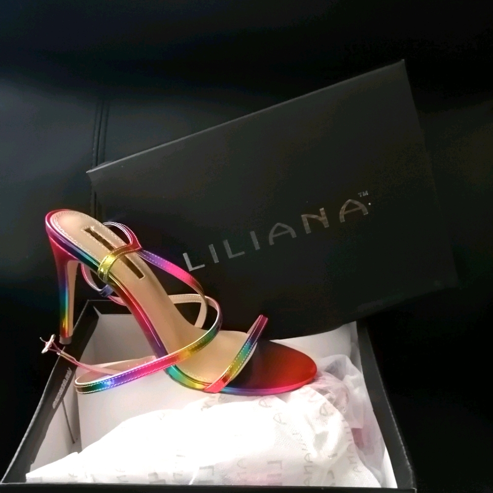 Liliana Rainbow High Heels